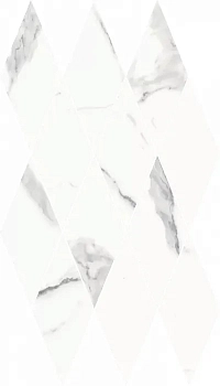 Italon Stellaris Mosaic Diamond Statuario White 28x48 / Италон Стелларис
 Мозаик Диамонд Статуарио Уайт 28x48 